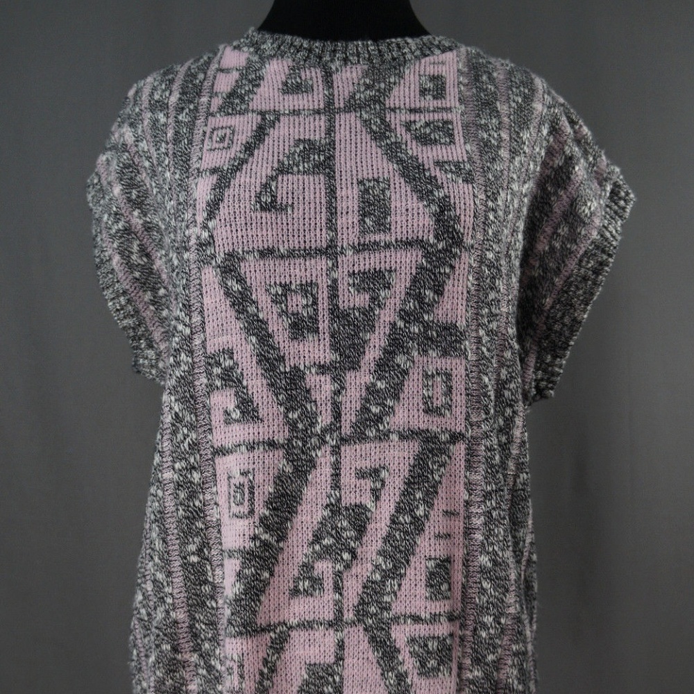 VTG 80's/90's Rose Brand Sweater Vest Aztec